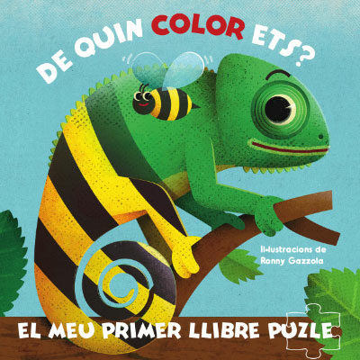 Portada del Libro El Meu Primer Llibre Puzle: De Quin Color Ets? de Ronny Gazzola - 9788468270395