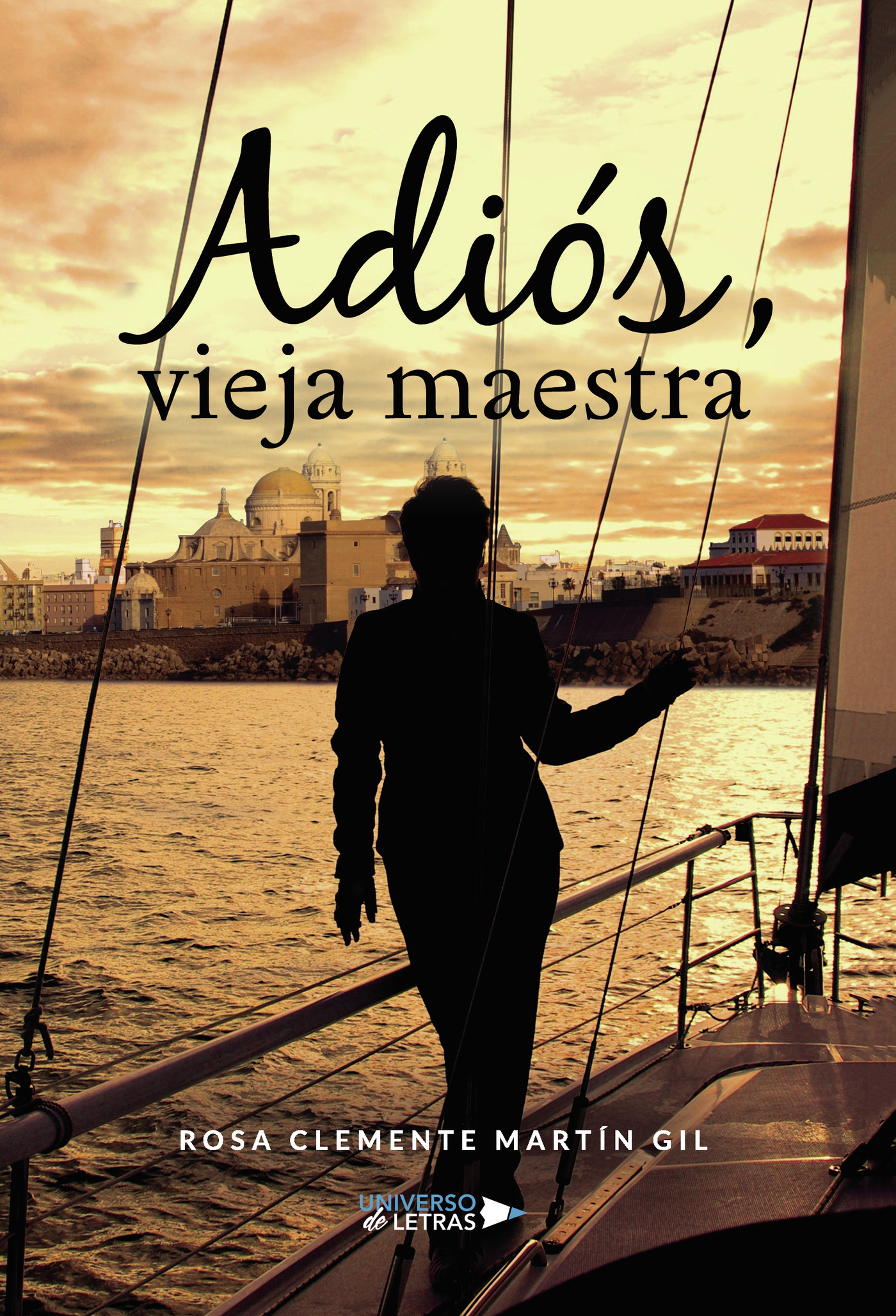 Portada del Libro Adiós Vieja Maestra de Rosa Clemente Martin Gil - 9788418036941