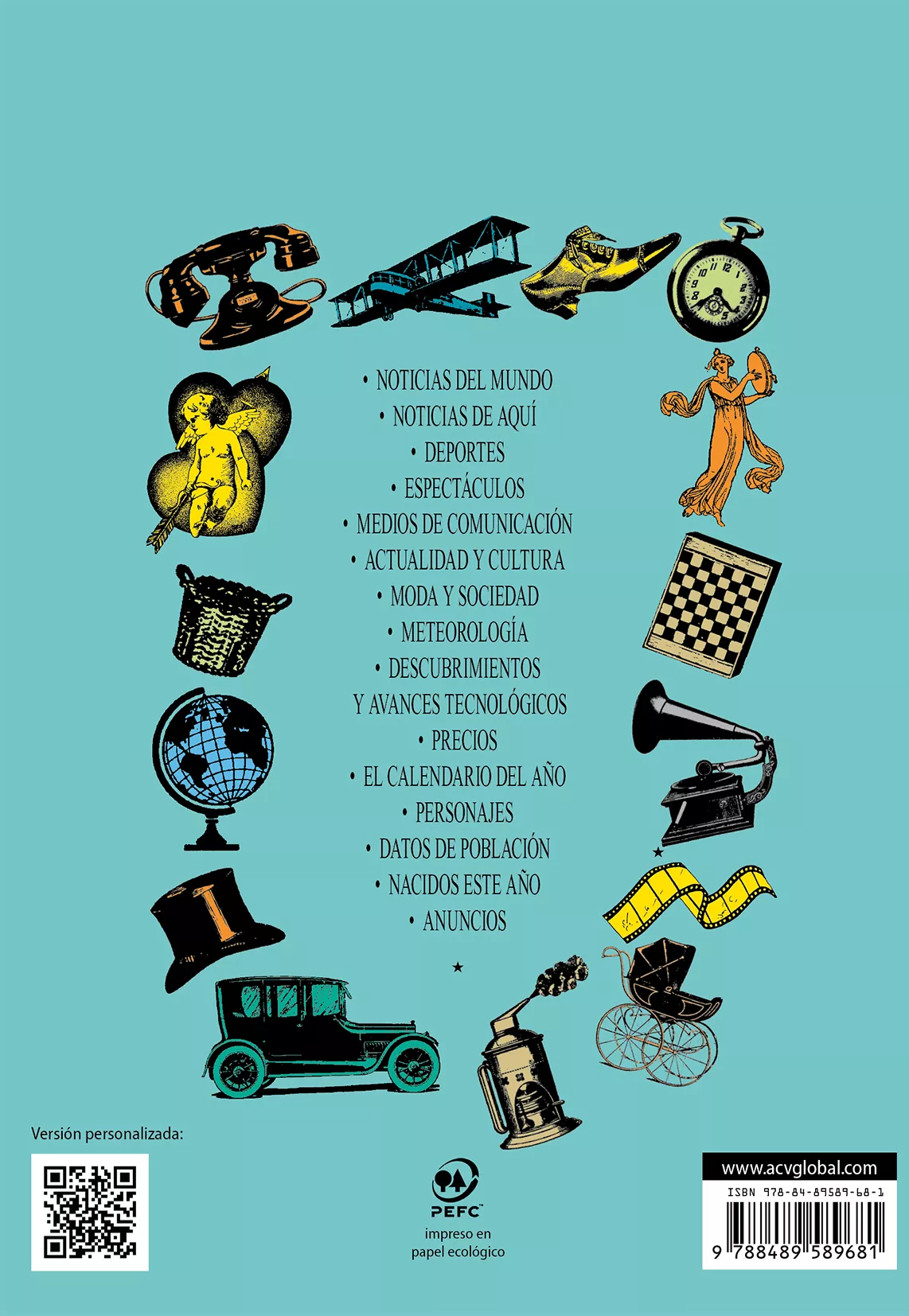 Portada del Libro 1990 El Año Que Tu Naciste de Rosa Collado Bascompte - 9788489589681