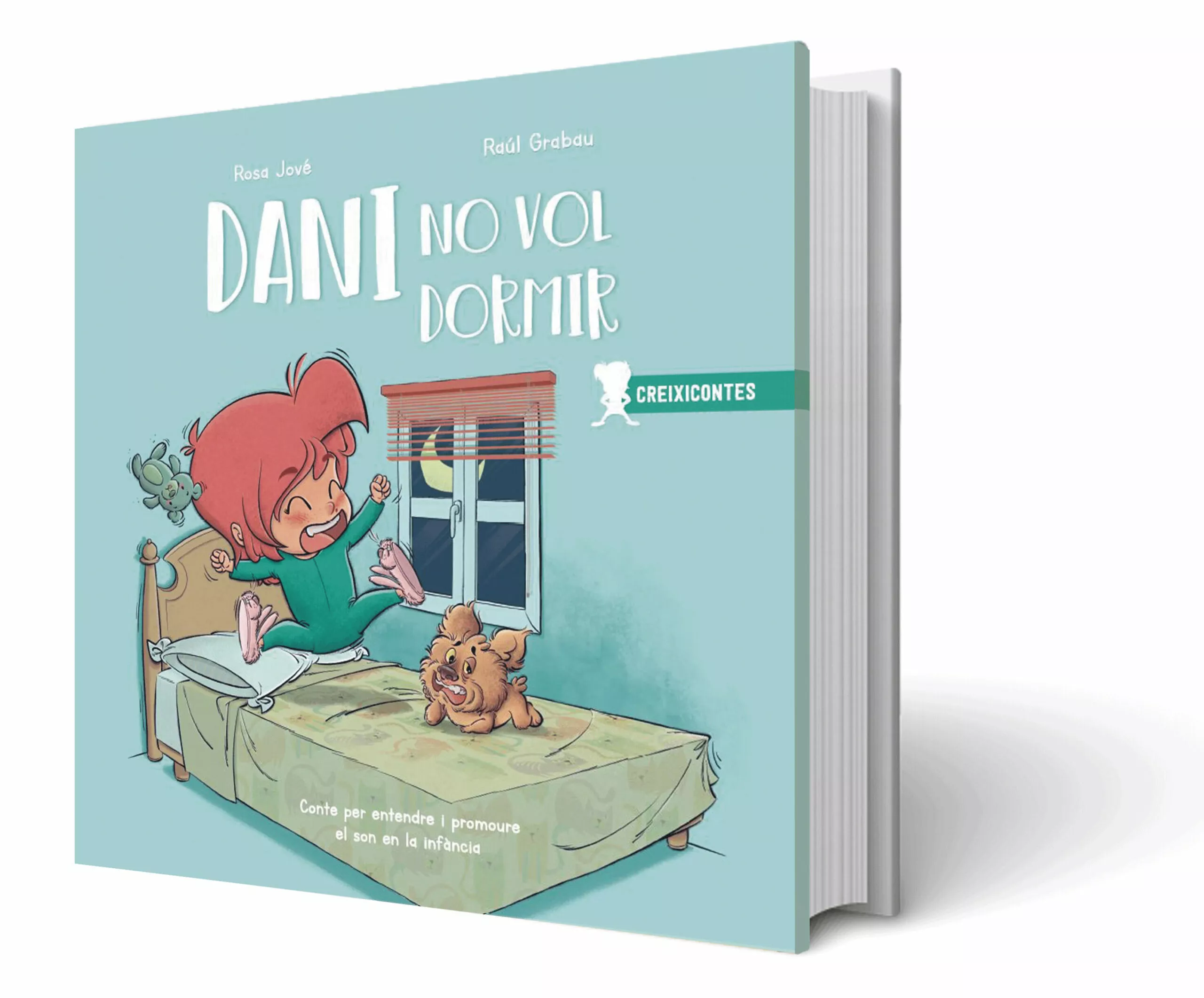 Portada del Libro Crecicuentos :Dani No Quiere Dormir de Rosa Jove - 9788426726872