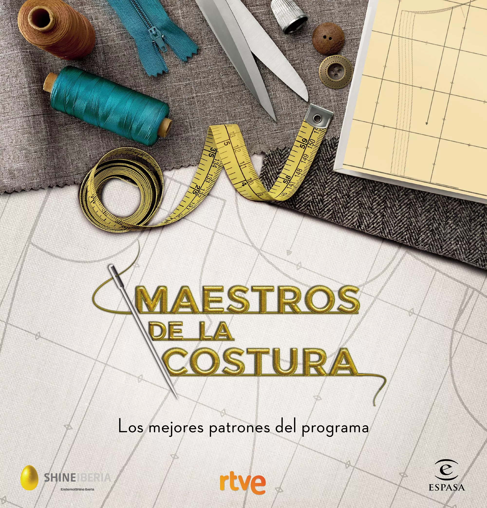 Portada del Libro Maestros De La Costura: Los Mejores Patrones Del Programa de Rtve - 9788467058024