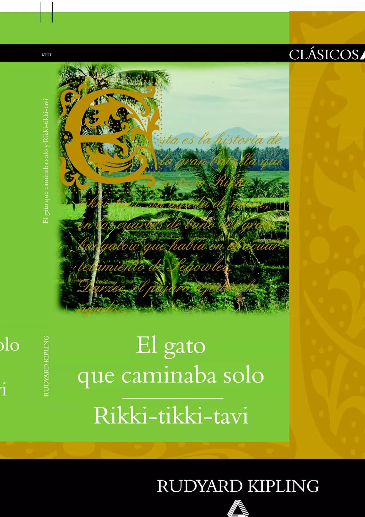 Portada del Libro El Gato Que Caminaba Solo: Rikki-Tikki Tavi de Rudyard Kipling - 9788466539951