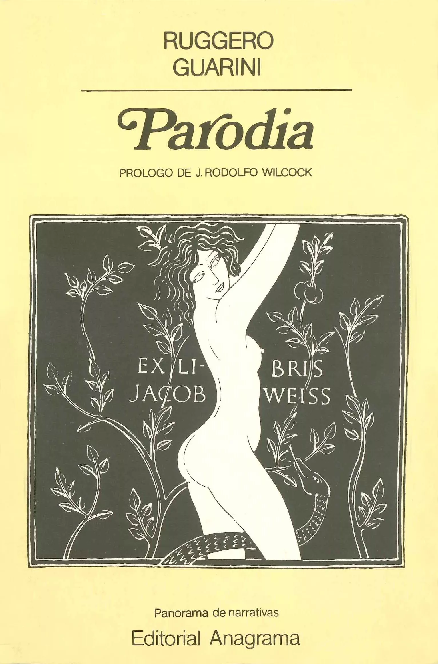 Portada del Libro Parodia (2ª Ed.) de Ruggero Guarini - 9788433930026