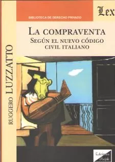 Portada Del Libro Compraventa La De Ruggero Luzzatto - 9789563926446