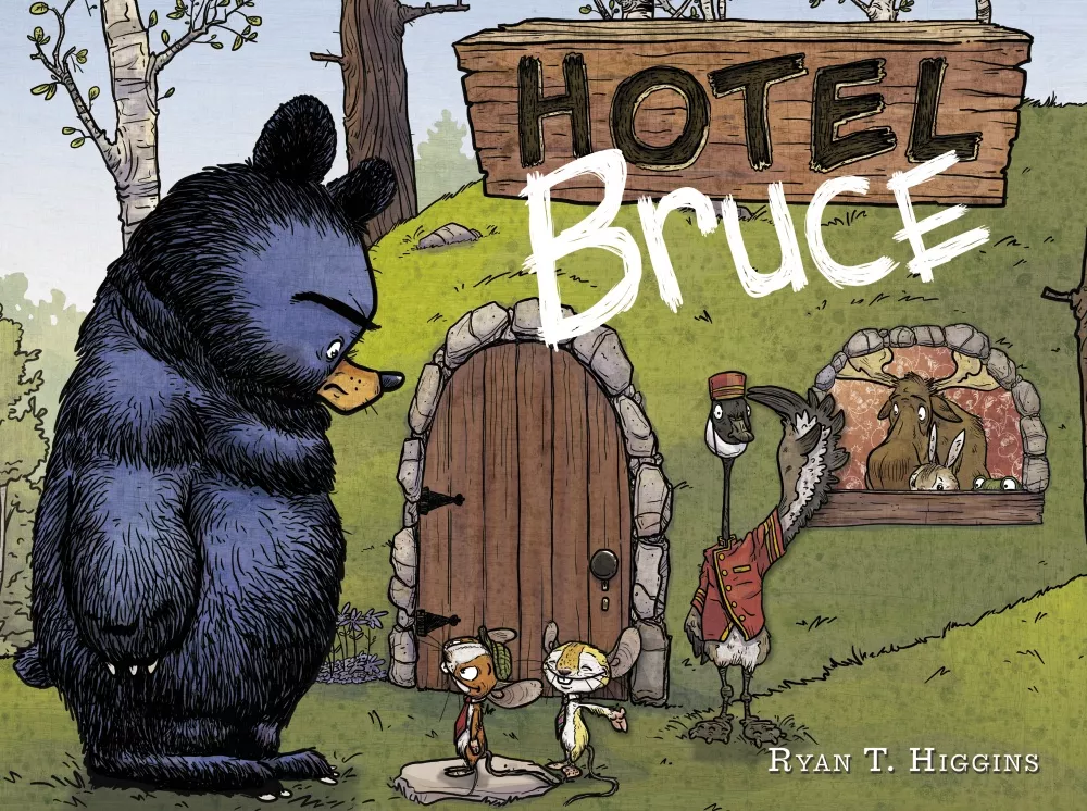 Portada del Libro Hotel Bruce de Ryan T. Higgins - 9788469848753