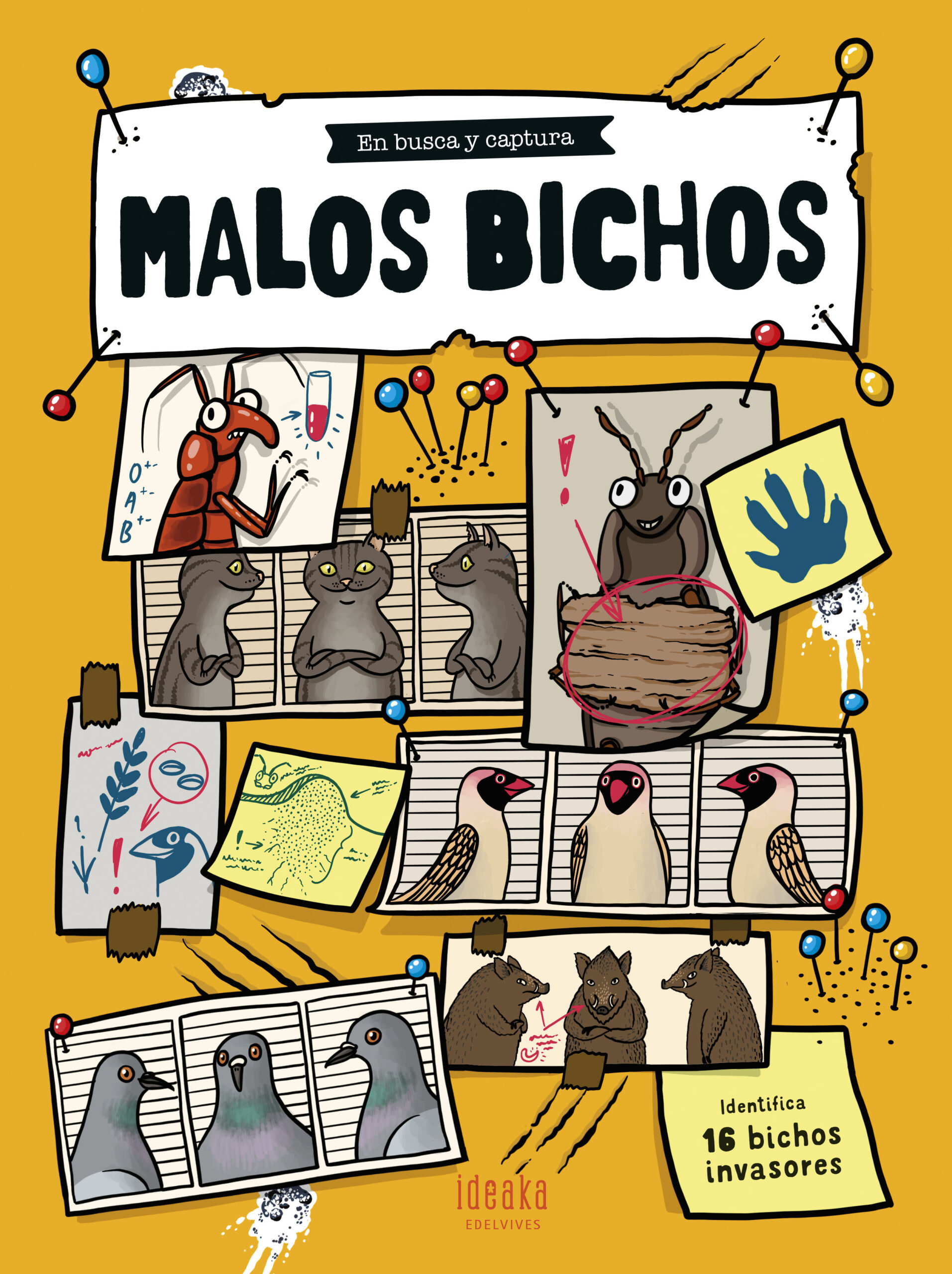 Portada del Libro Malos Bichos de Sabina Konecna - 9788414029404