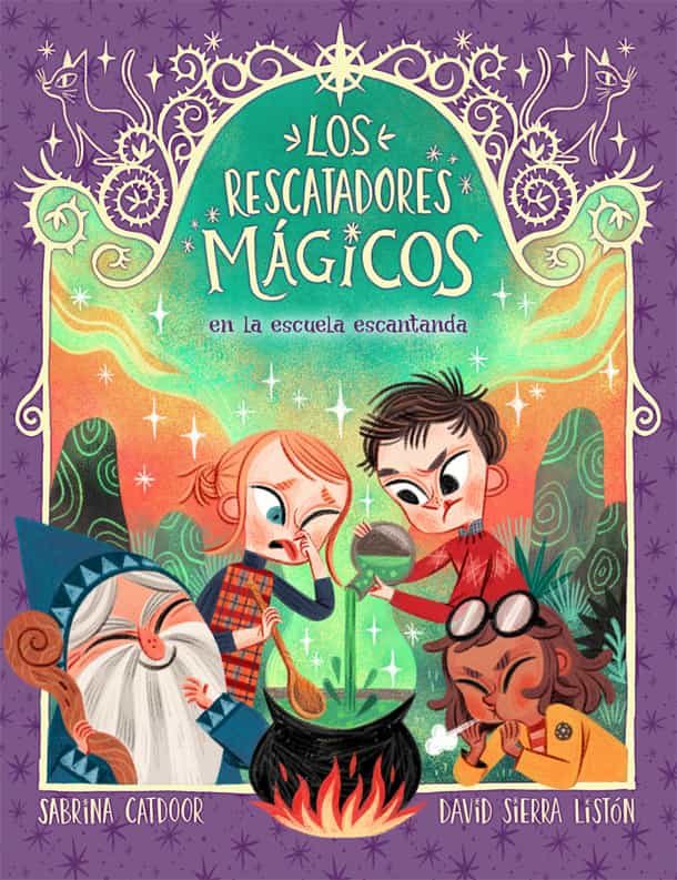 Portada del Libro Los Rescatadores Mágicos 3. En La Escuela Encantada de Sabrina Catdoor - 9788424666927
