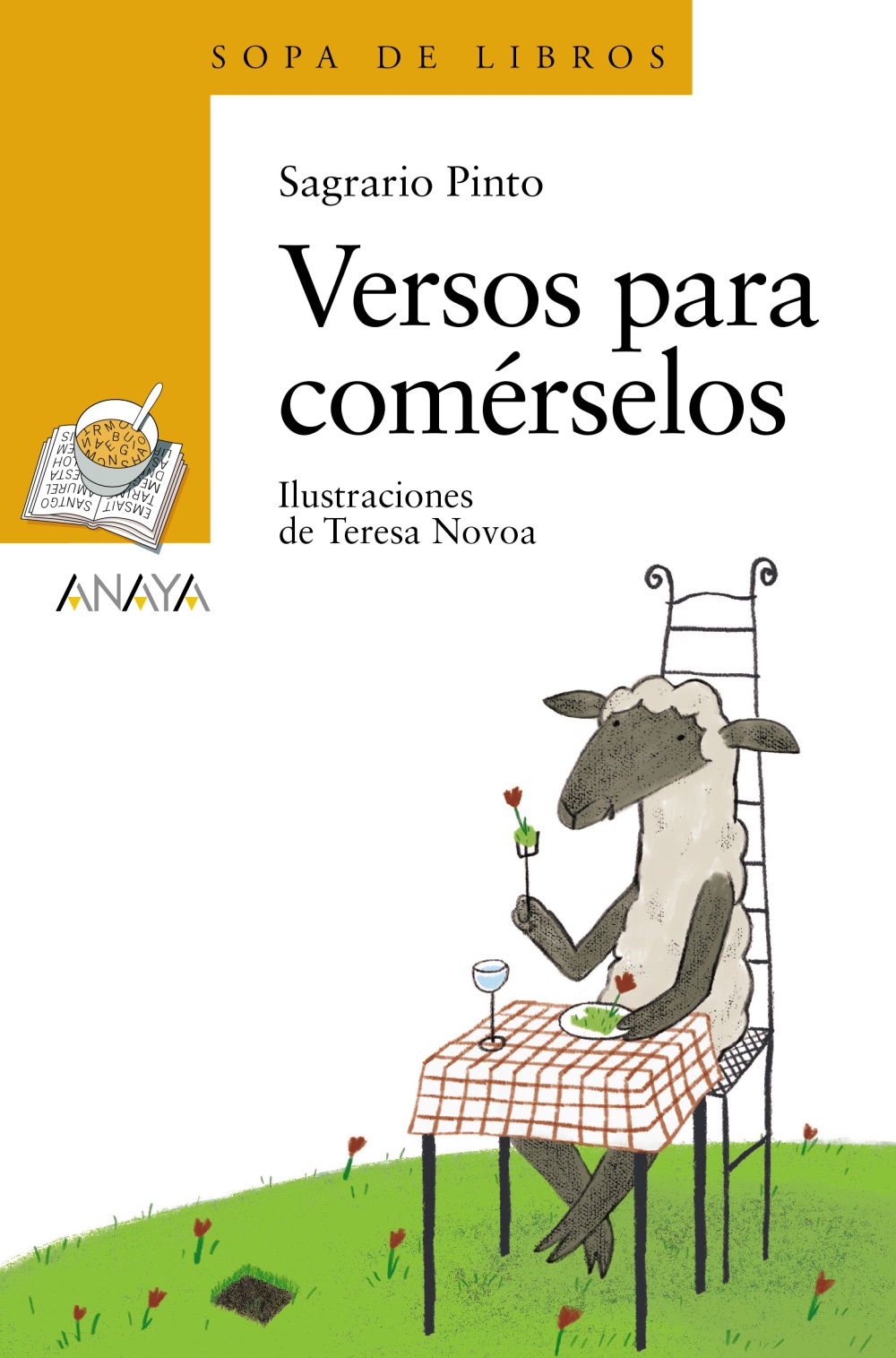Portada del Libro Versos Para Comerselos de Sagrario Pinto - 9788469866474