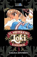 Portada del Libro El Misterioso Loki. Ragnarok Nº 3 de Sakura Kinoshita - 9788493591151