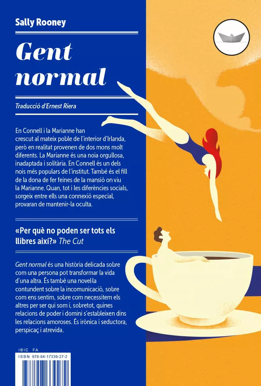 Portada del Libro Gent Normal de Sally Rooney - 9788417339272