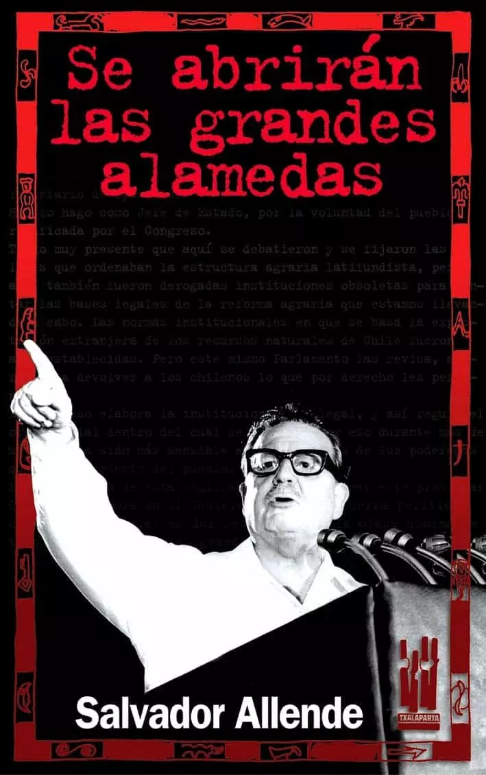 Portada del Libro Se Abriran Las Grandes Alamedas de Salvador Allende - 9788481364699
