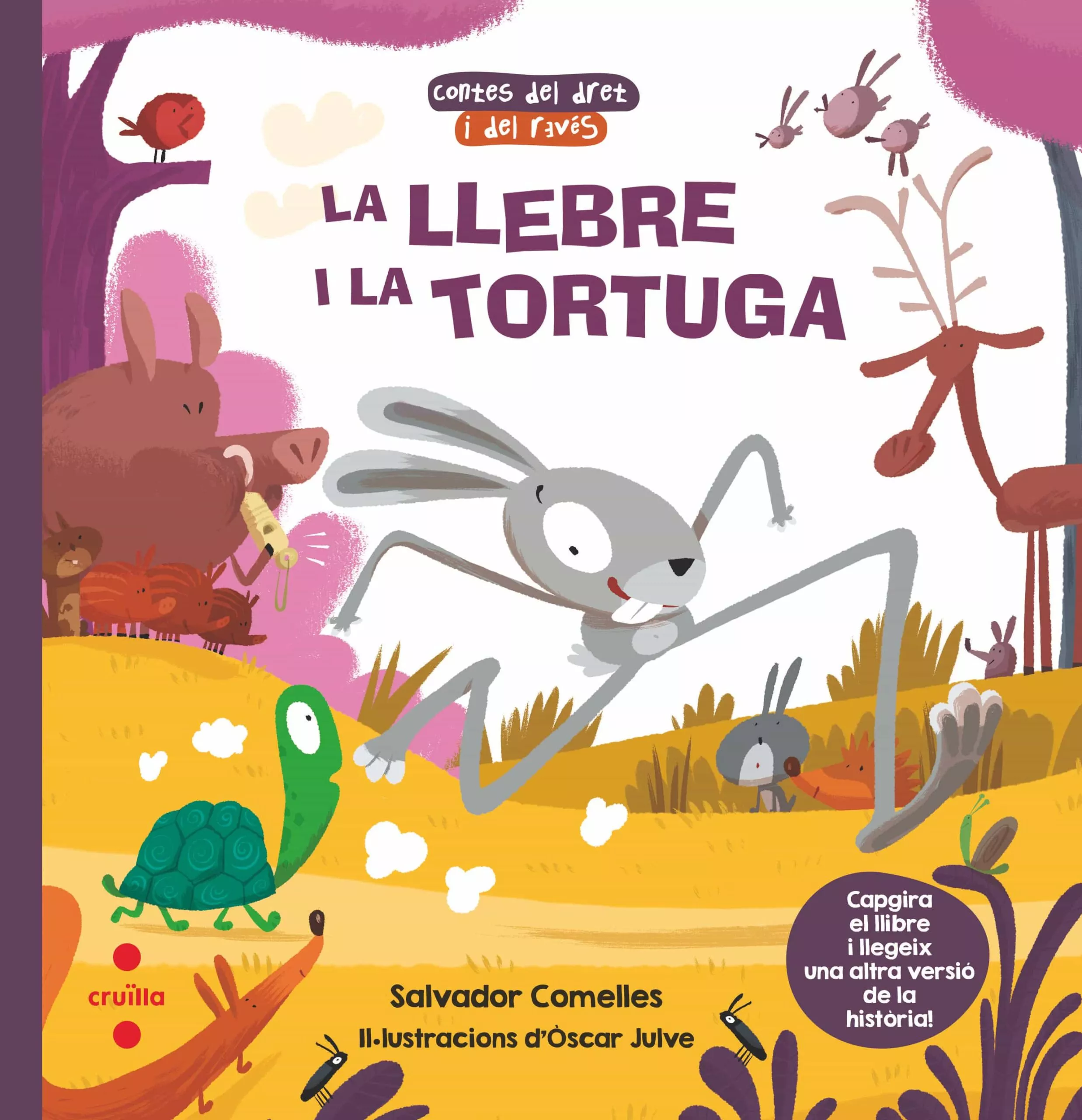 Portada del Libro La Llebre I La Tortuga / La Tortuga I La Llebre de Salvador Comelles - 9788466147668