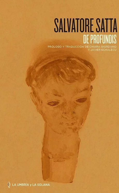 Portada del Libro De Profundis de Salvatore Satta - 9788494832772