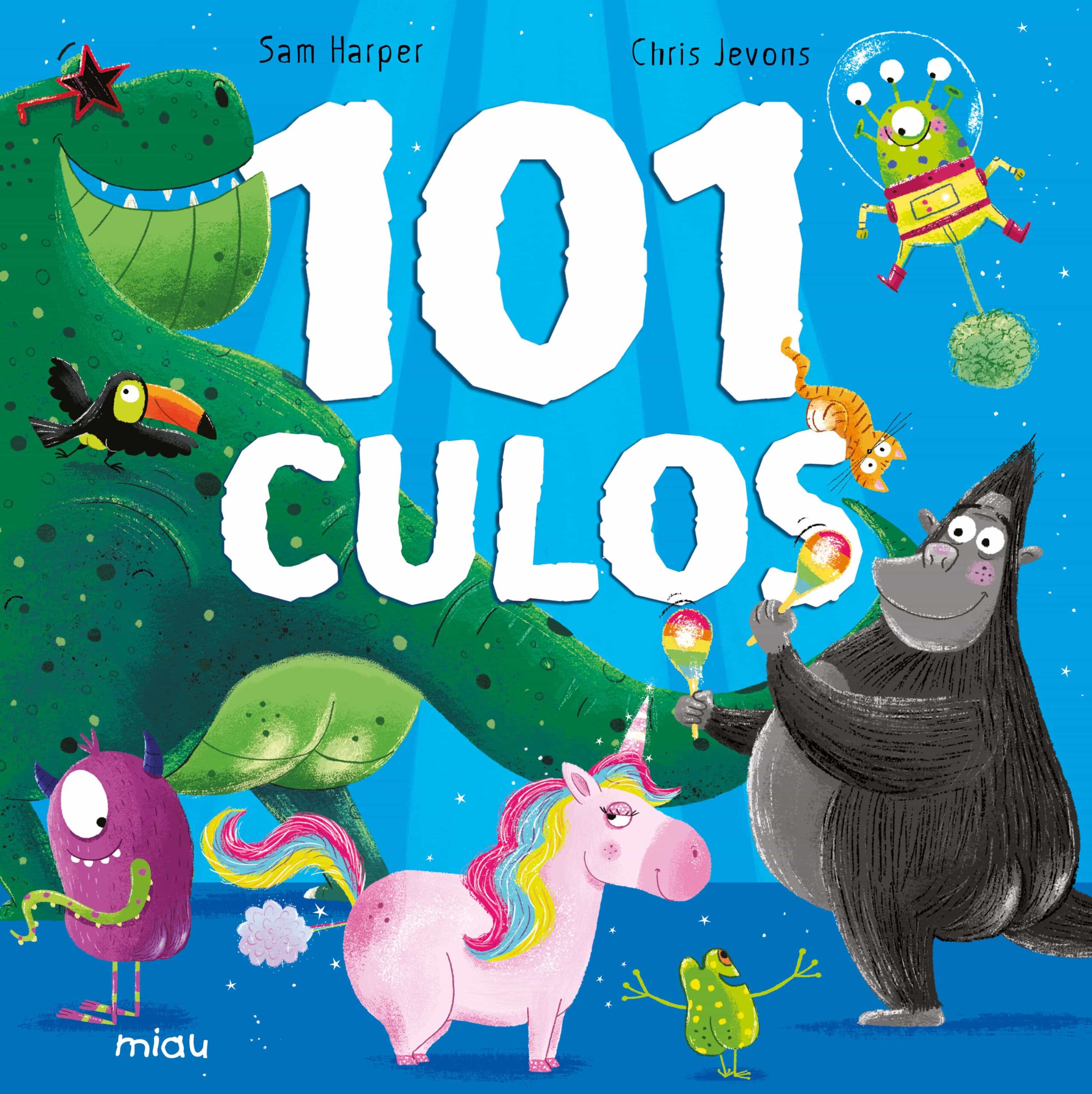 Portada del Libro 101 Culos de Sam Harper - 9788416082407