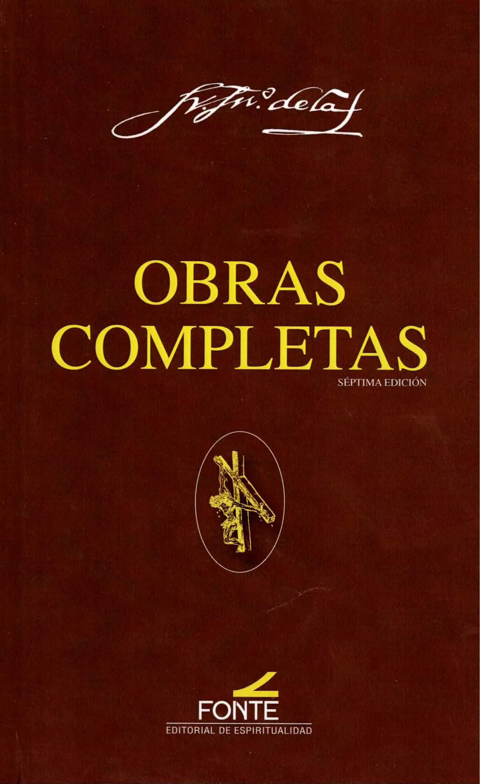 Portada del Libro Obras Completas San Juan De La Cruz. Edición Crítica de San Juan De La Cruz - 9788470684722