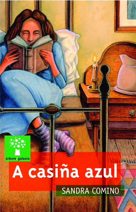Portada del Libro A Casiña Azul de Sandra Comino - 9788482889252