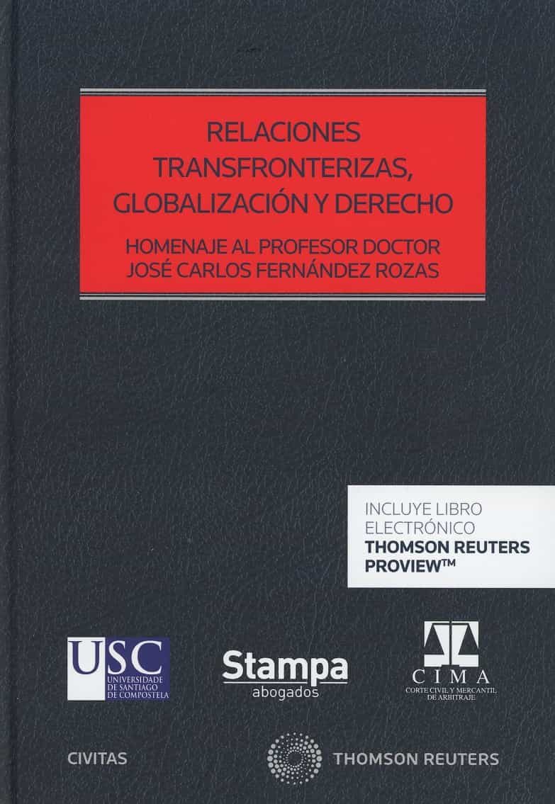 Portada del Libro Civitas: Relaciones Transfronterizas Globalización Y Derecho de Santiago Alvarez Gonzalez - 9788413086354