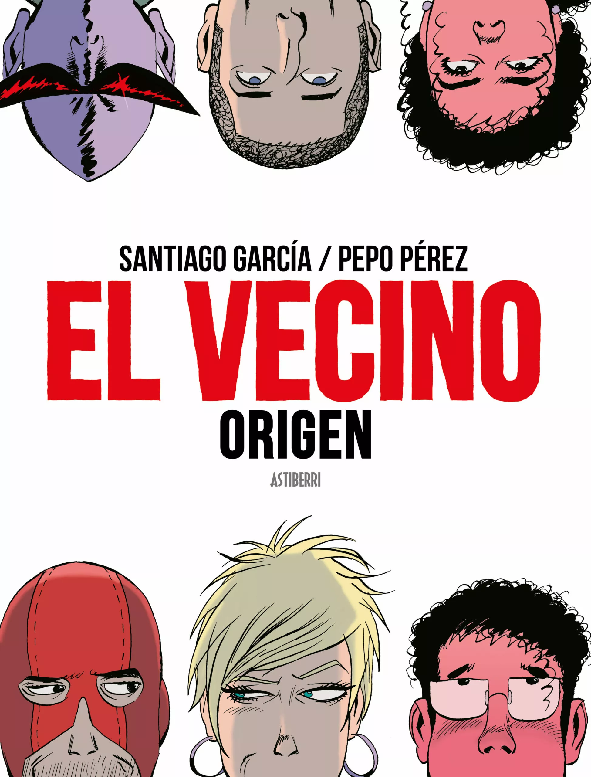 Portada del Libro El Vecino. Origen de Santiago Garcia - 9788417575670