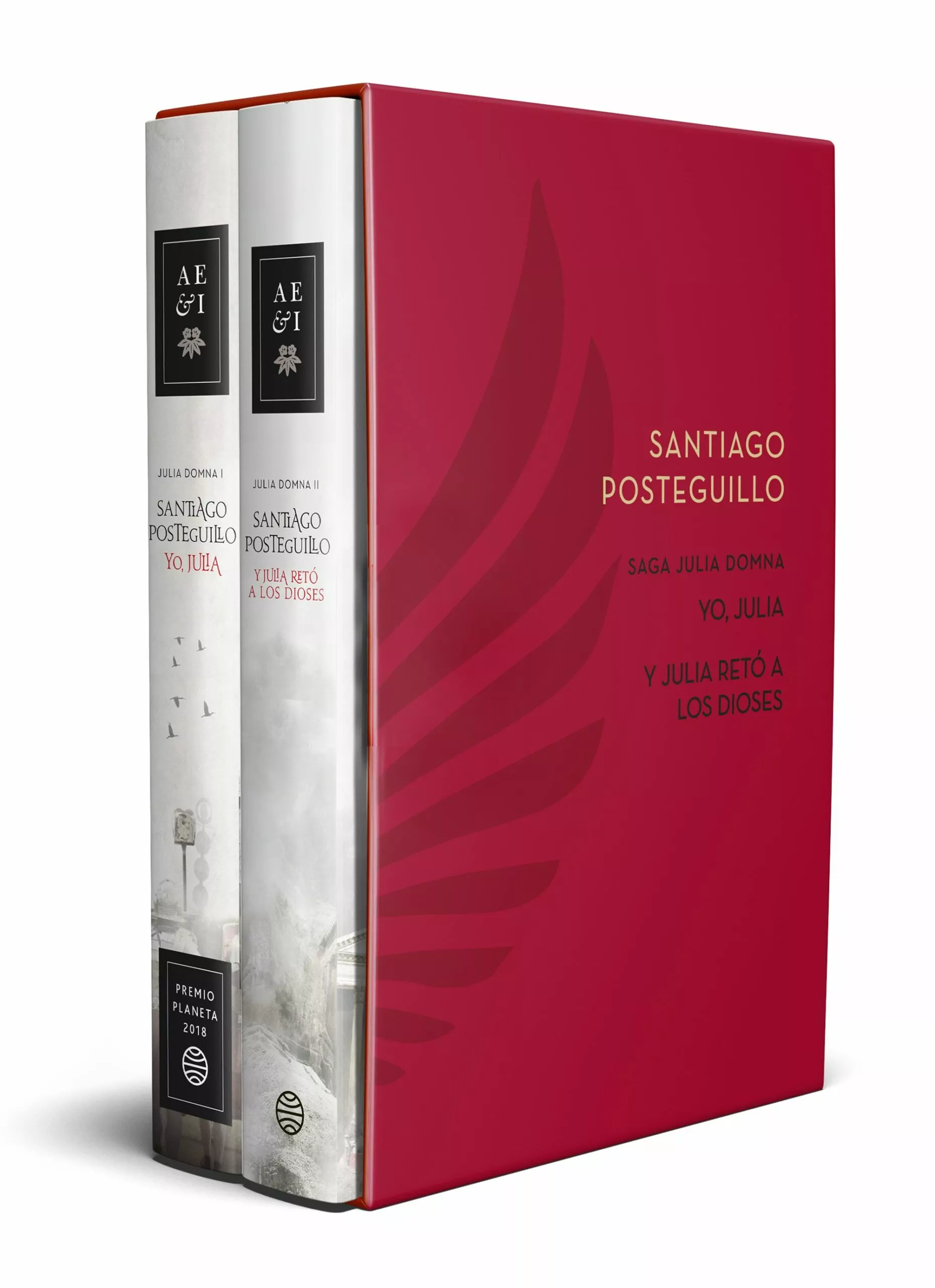 Portada del Libro Estuche Saga Julia Domna (Yo Julia + Y Julia Reto A Los Dioses) de Santiago Posteguillo - 9788408225768