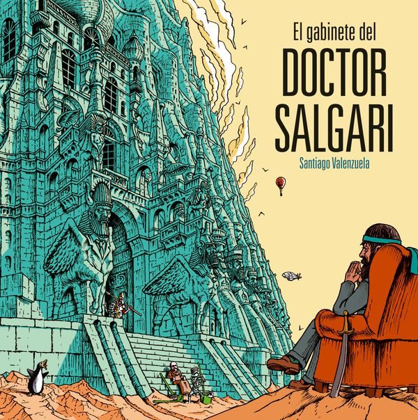 Portada del Libro El Gabinete Del Doctor Salgari de Santiago Valenzuela - 9788496815261