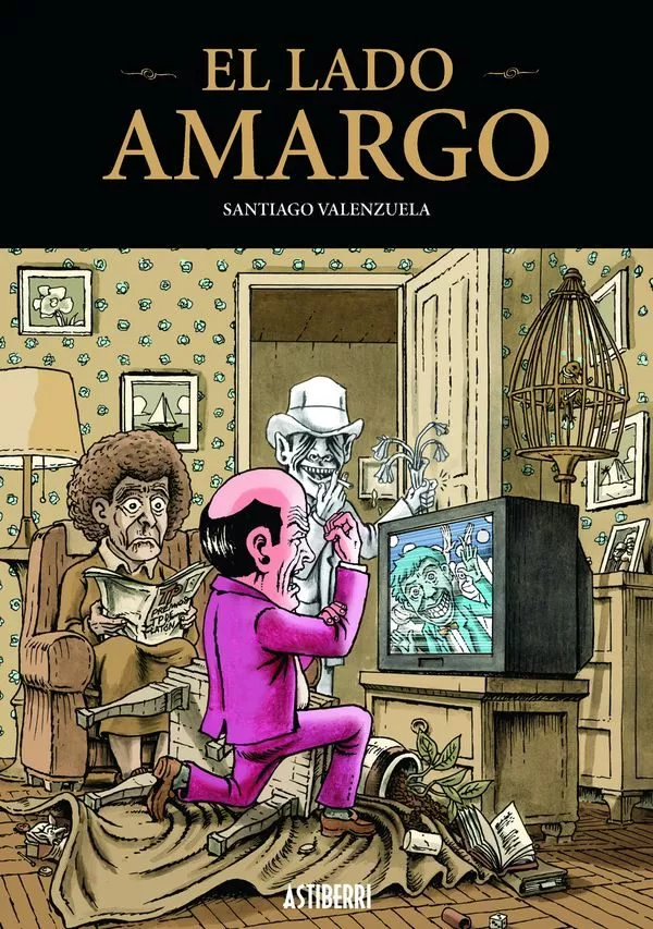 Portada del Libro El Lado Amargo de Santiago Valenzuela - 9788495825650
