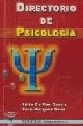 Portada del Libro Directorio De Psicologia: De La Actividad Fisica Y Del Deporte de Sara Marquez Rosa - 9788496382916