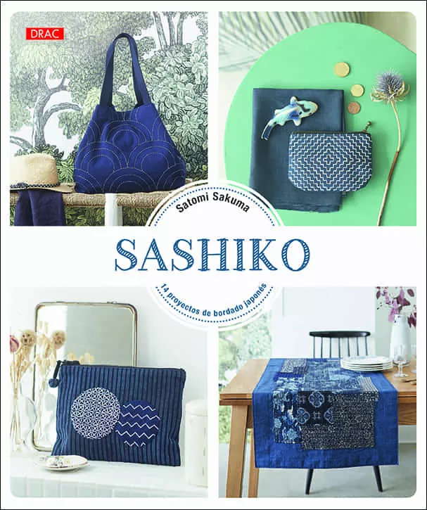 Portada del Libro Sashiko. 14 Proyectos De Bordado Japones de Satomi Sakuma - 9788498746495