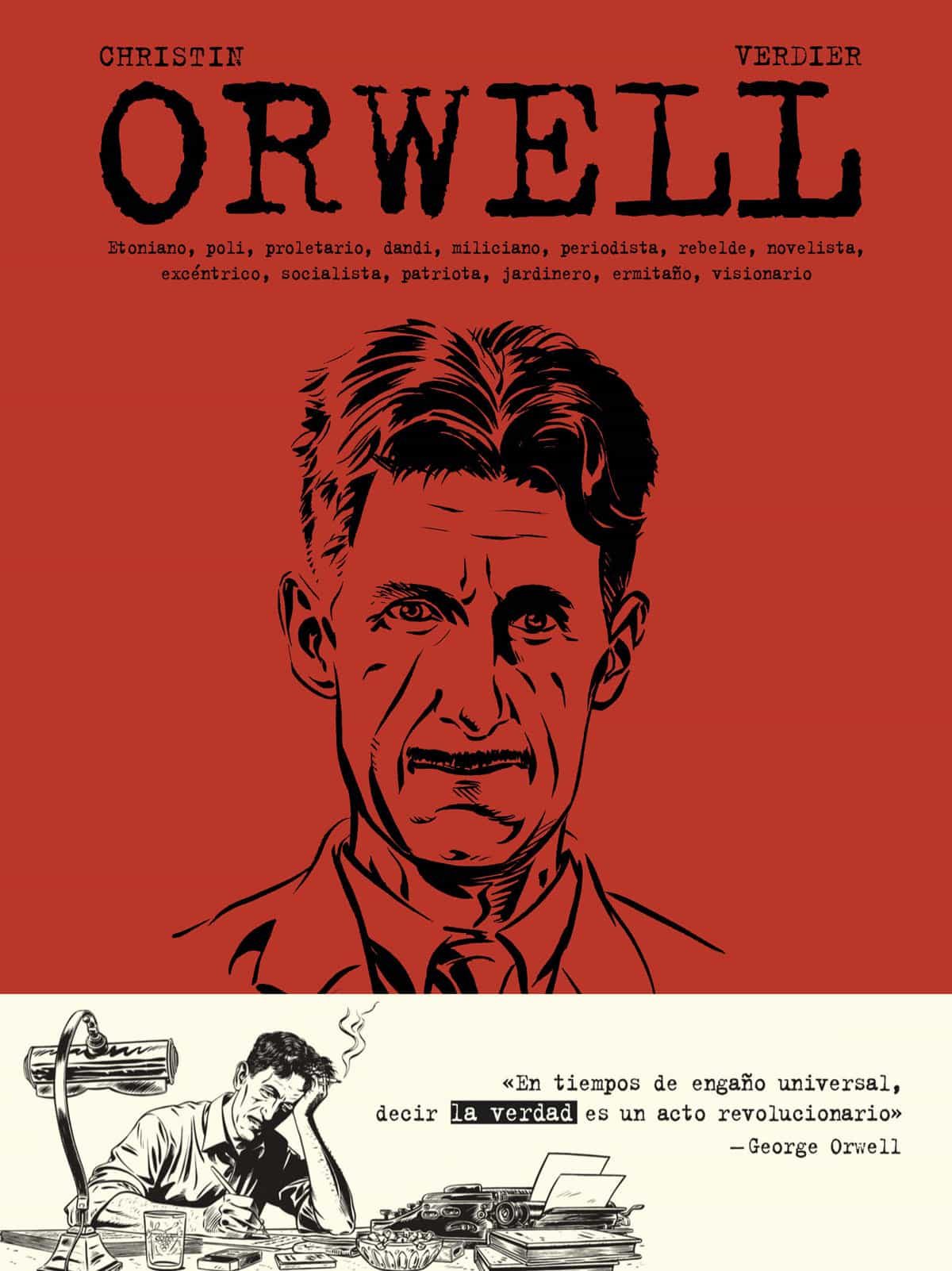 Portada del Libro Orwell de Sebastien Verdier - 9788467940831