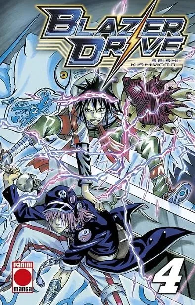 Portada del Libro Blazer Drive 4 de Seishi Kishimoto - 9788413342238