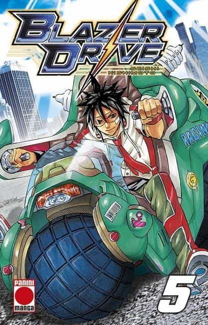 Portada del Libro Blazer Drive 5 de Seishi Kishimoto - 9788413343532