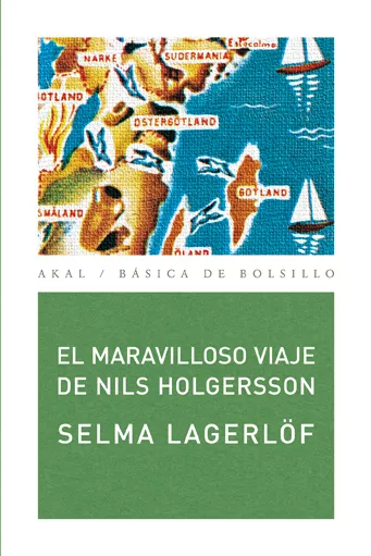Portada del Libro El Maravilloso Viaje De Nils Holgersson de Selma Lagerlof - 9788446025221