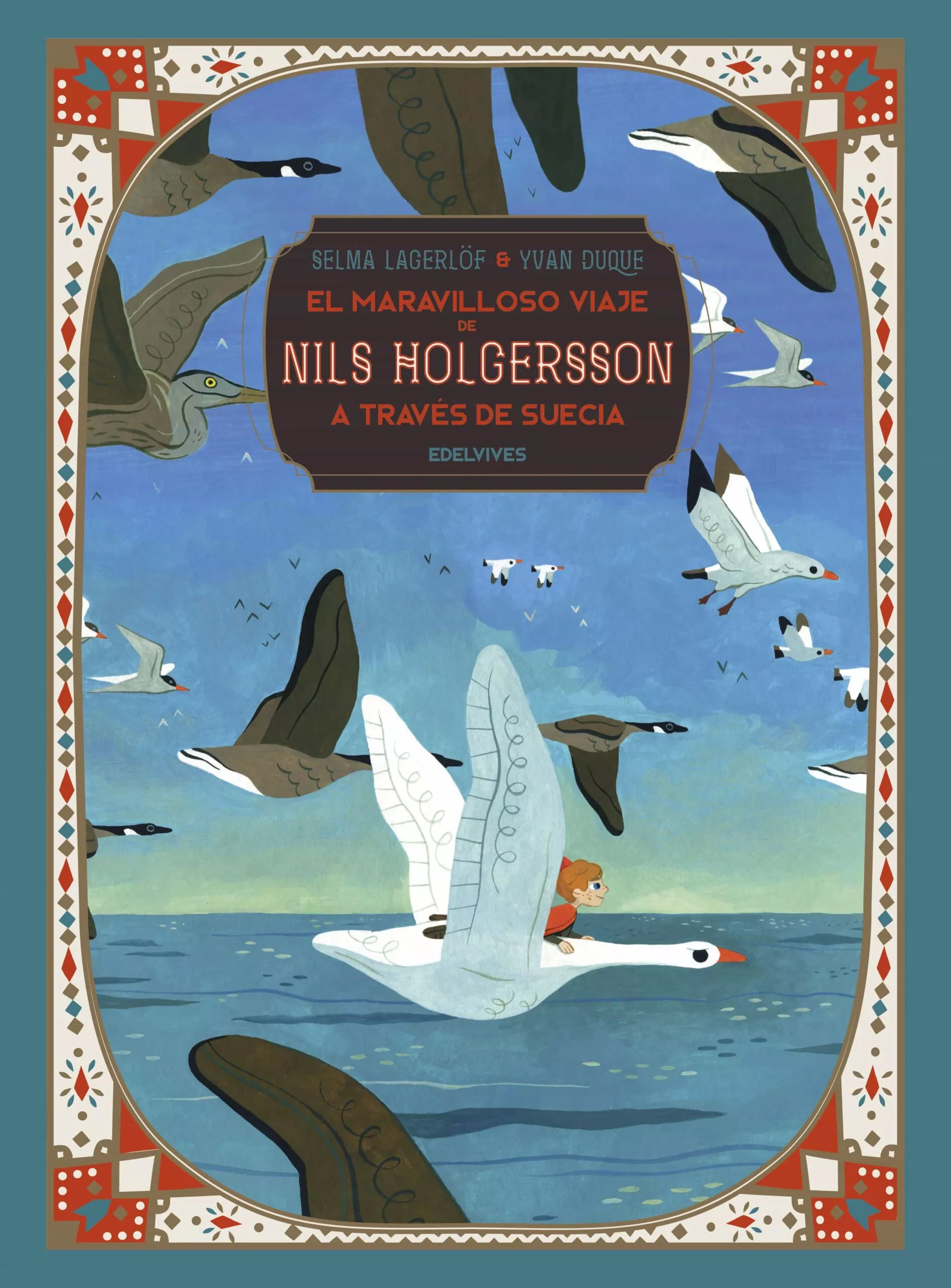 Portada del Libro El Maravilloso Viaje De Nils Holgersson A Través De Suecia de Selma Lagerlof - 9788414024584