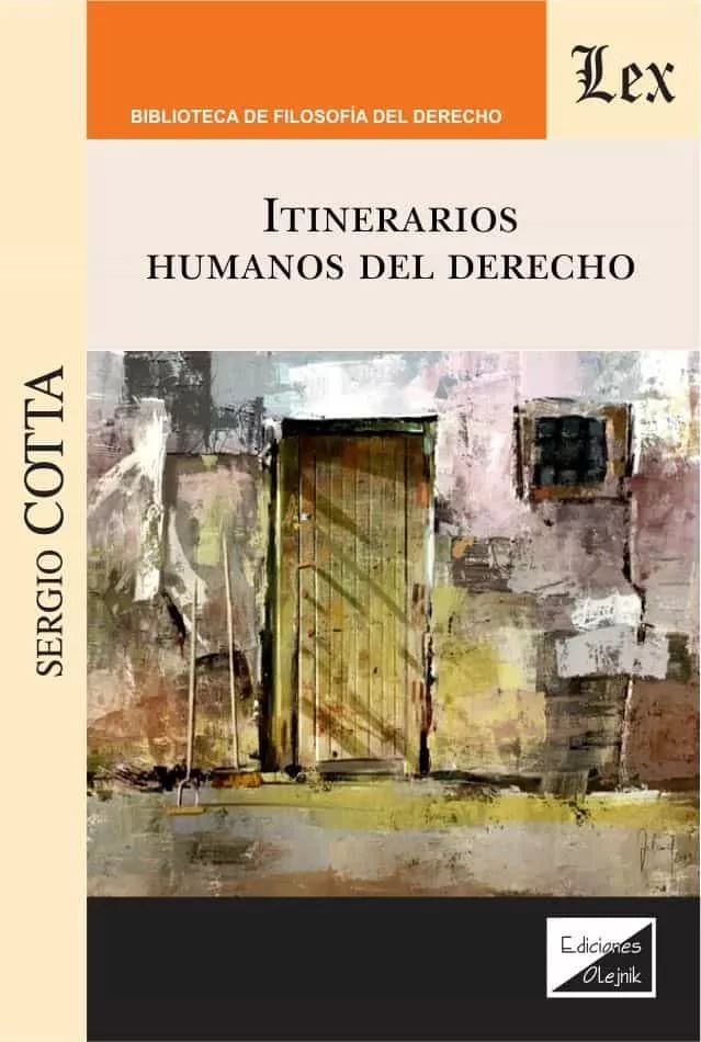 Portada del Libro Itinerarios Humanos Del Derecho de Sergio Cotta - 9789563926712