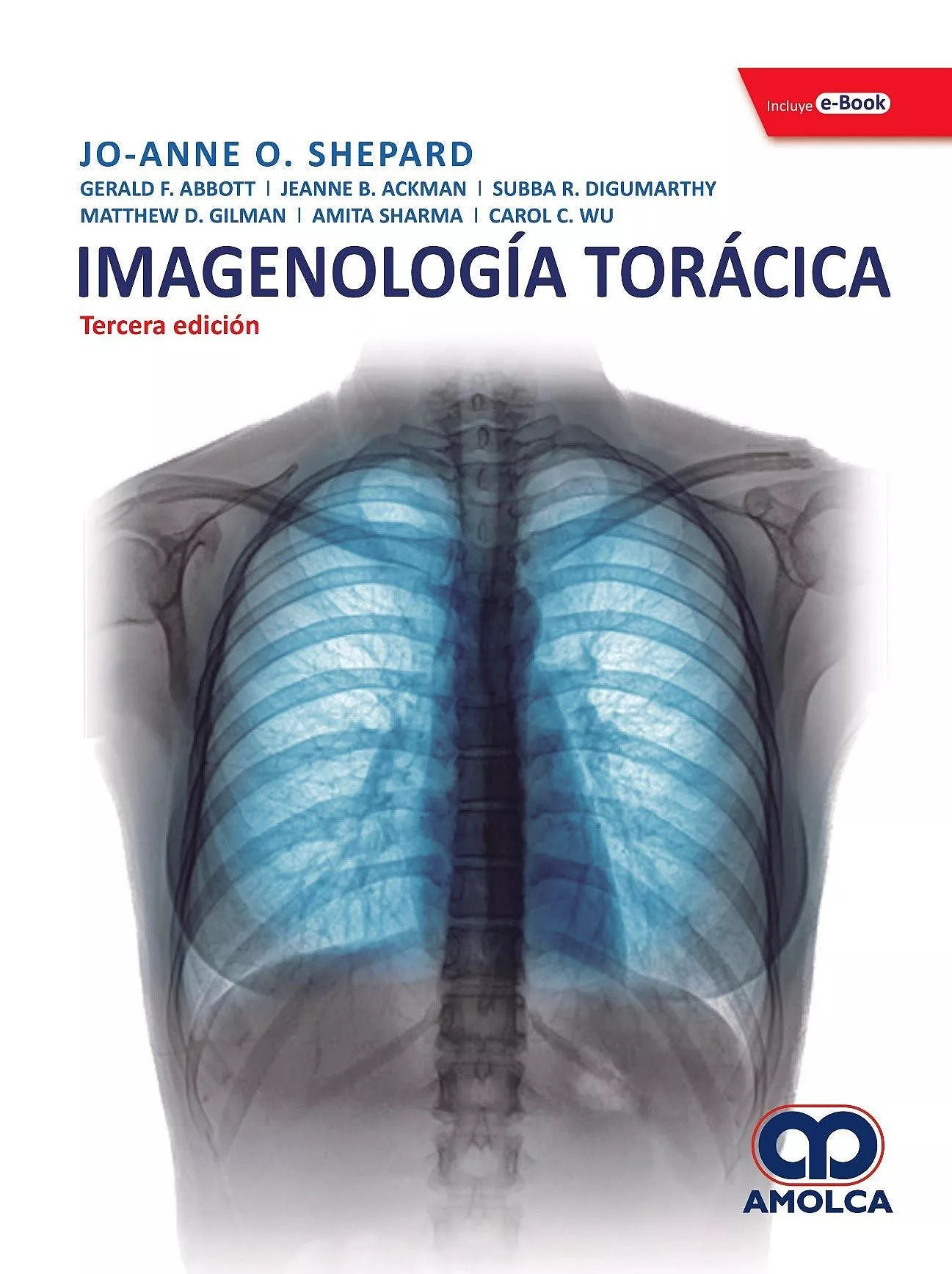 Portada del Libro Imagenologia Toracica + E-Book de Shepard - 9789804301018