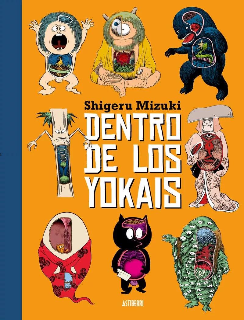 Portada del Libro Dentro De Los Yokais de Shigeru Mizuki - 9788417575441