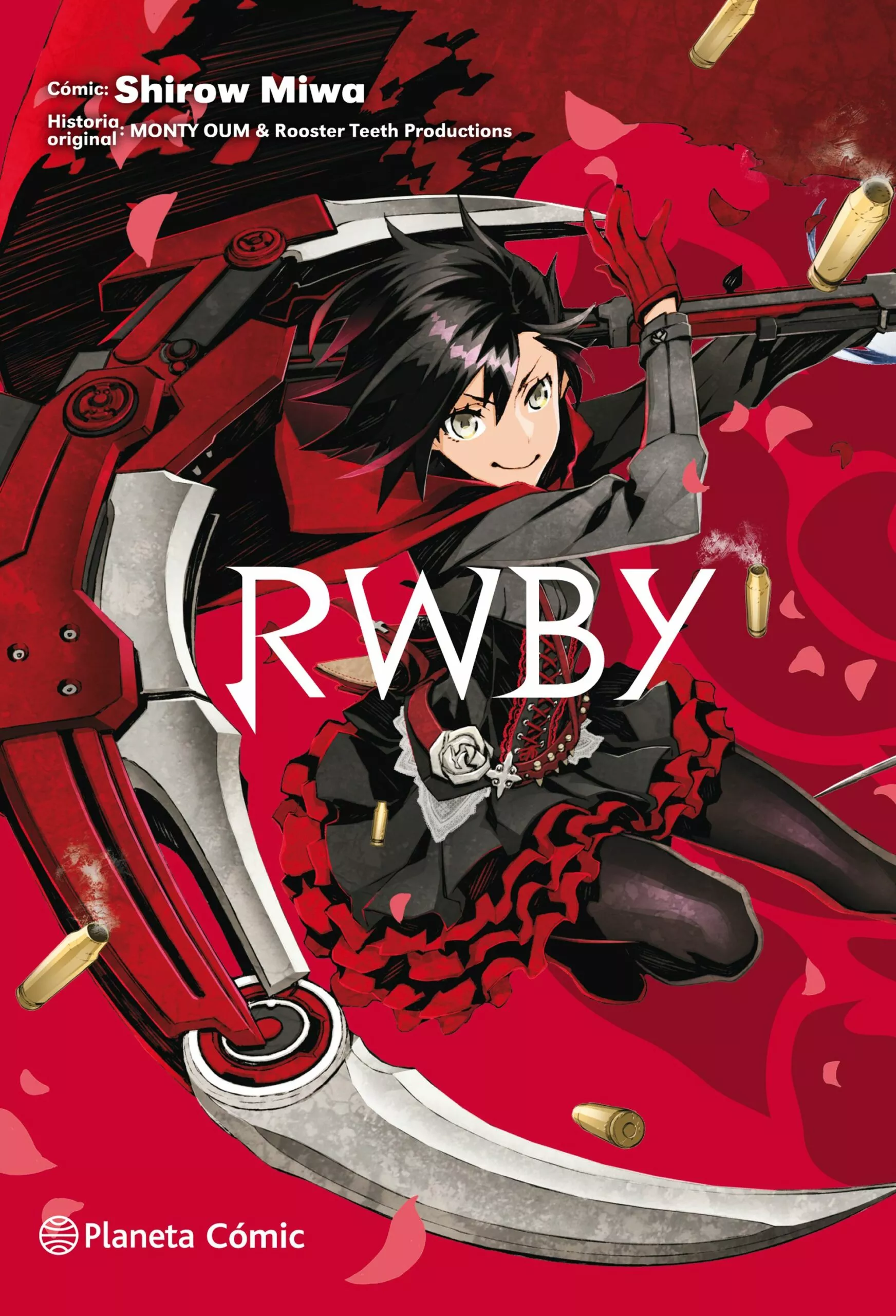 Portada del Libro Rwby de Shirow Miwa - 9788491740155