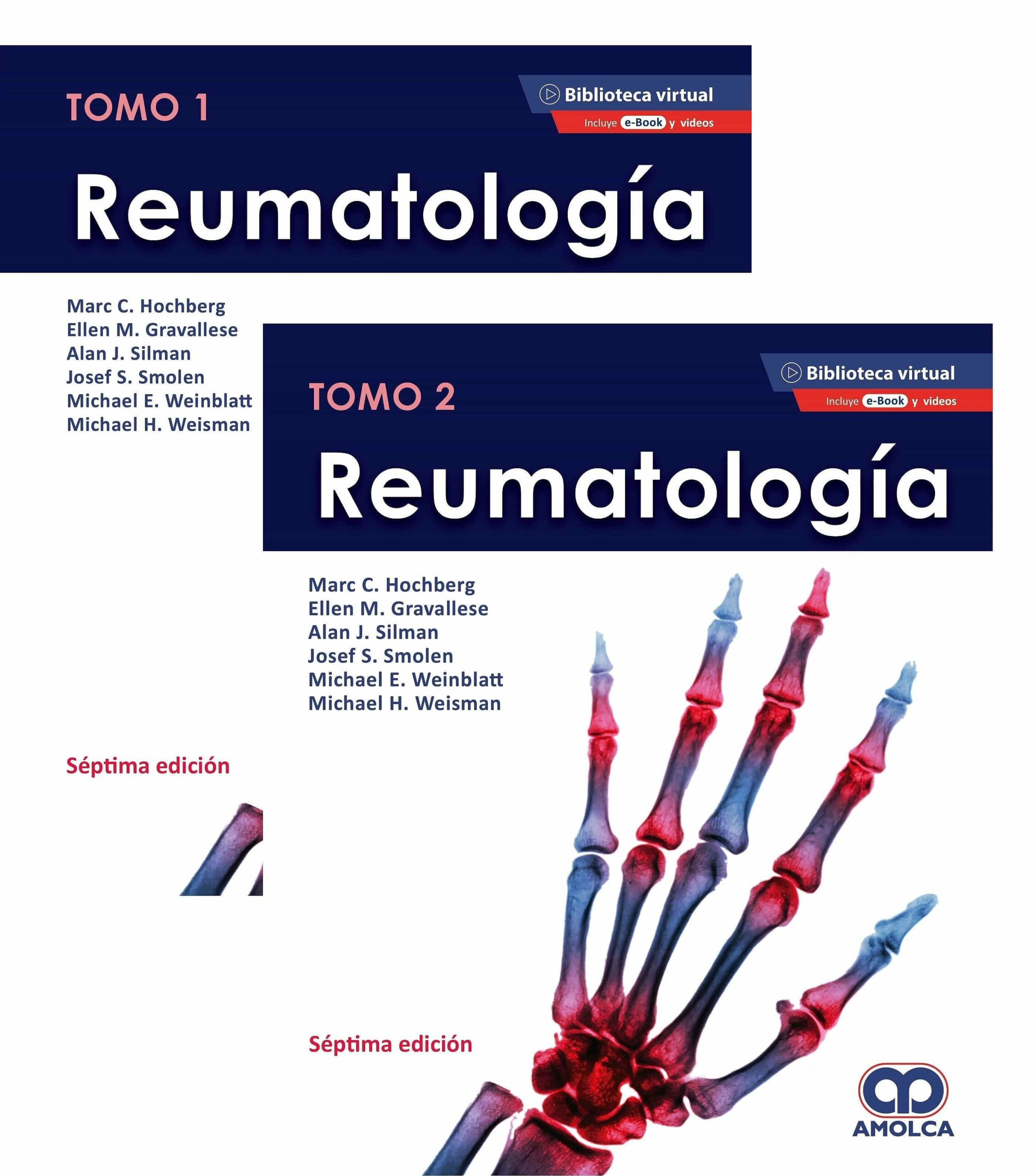 Portada del Libro Reumatología 2 Vols. + E-Book Y Videos de Sillman - 9789585598232