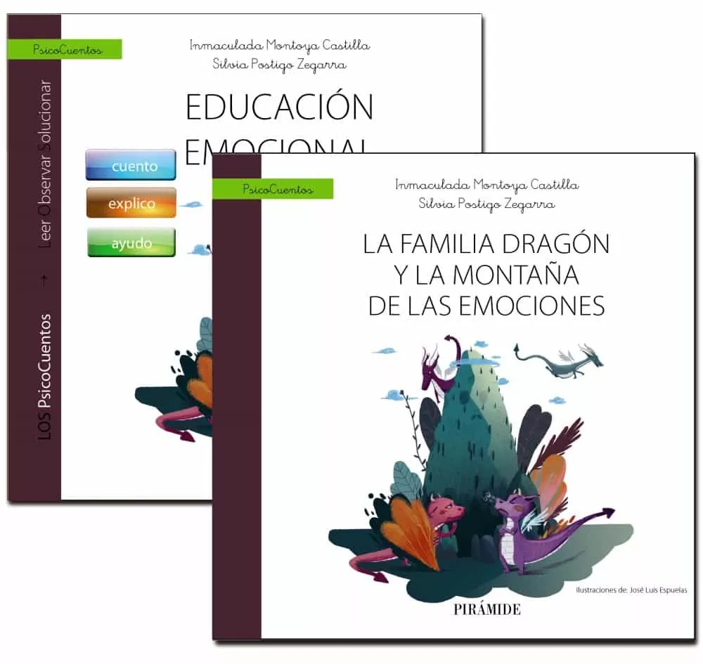 Portada del Libro Guia: Educacion Emocional + Cuento: La Familia Dragon Y La Montaña De de Silvia Postigo Zegarra - 9788436842005