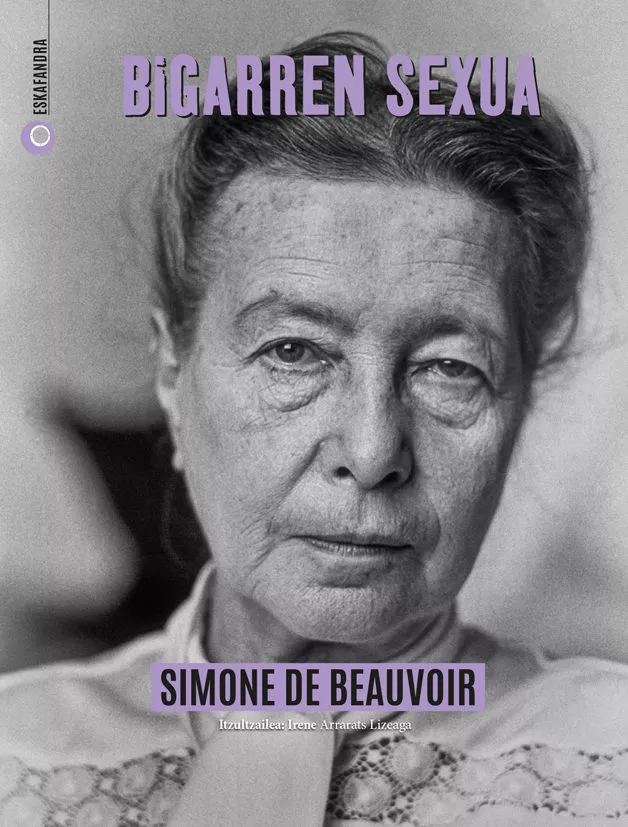 Portada del Libro Bigarren Sexua de Simone De Beauvoir - 9788490279458