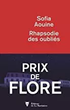 Portada del Libro Rhapsodie Des Oubliés (Prix De Flore 2019) de Sofia Aouine - 9782732487960