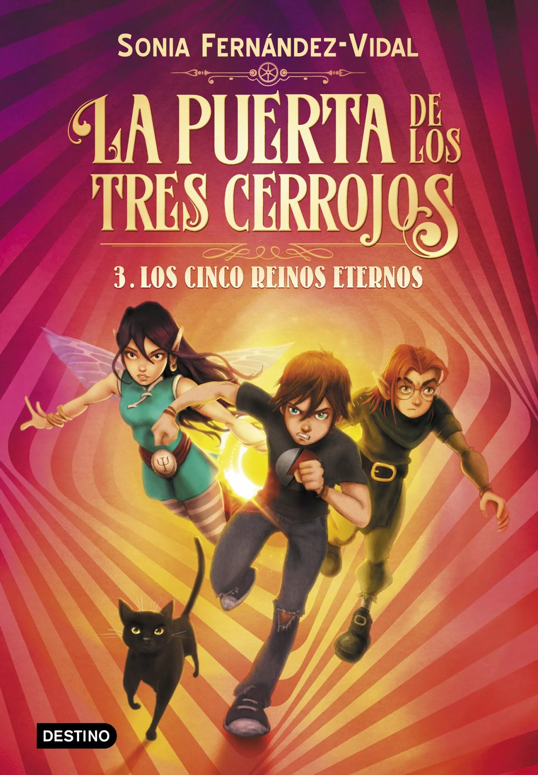 Portada del Libro La Puerta De Los Tres Cerrojos 3. Los Cinco Reinos Eternos de Sonia Fernandez Vidal - 9788408217176