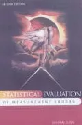 Portada del Libro Statistical Evaluation Of Measurement Errors: Design And Analysis Of R de - 9780340760703