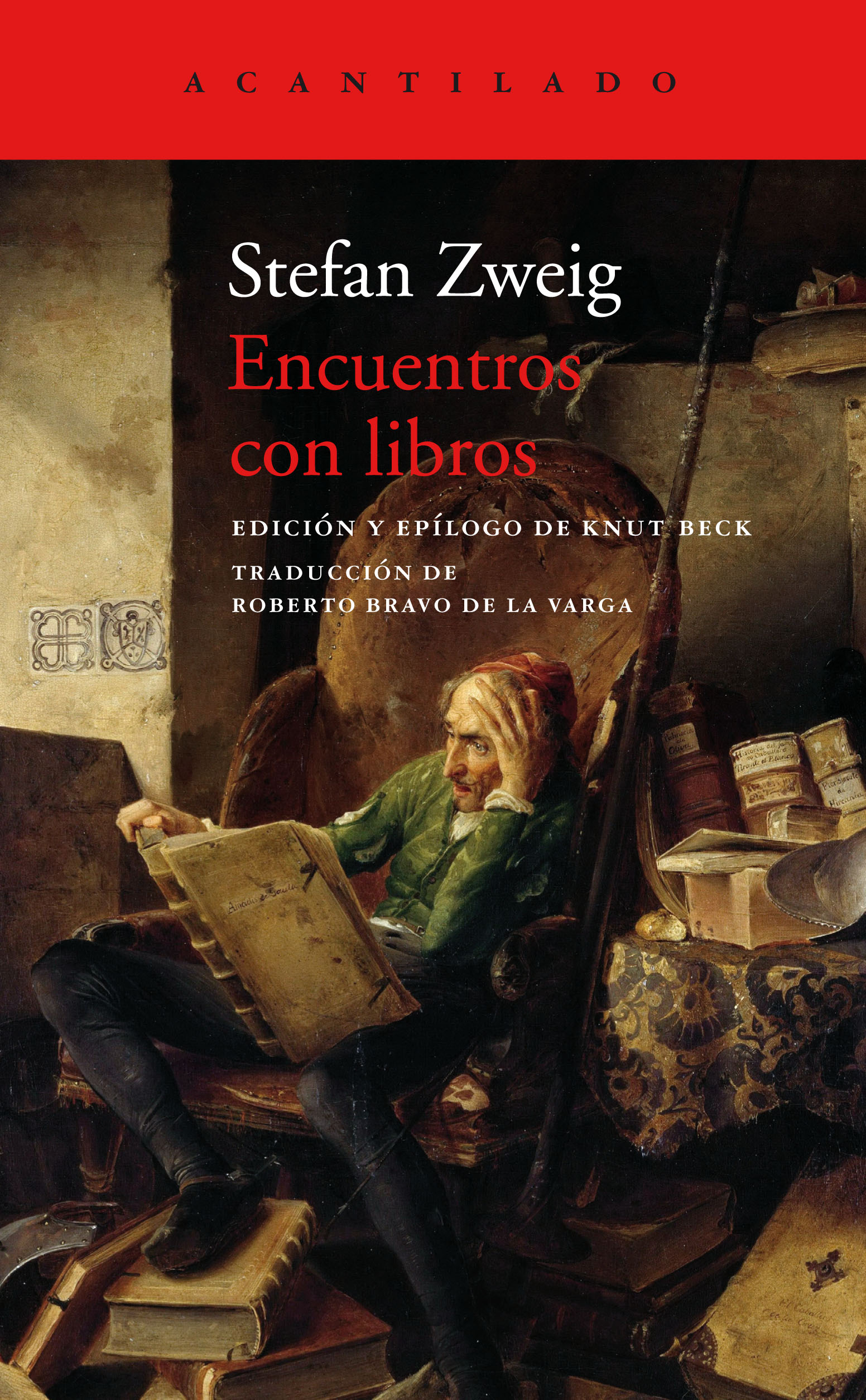 Portada del Libro Encuentros Con Libros de Stefan Zweig - 9788417346652