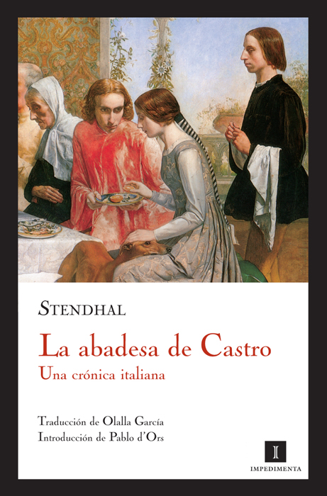 Portada del Libro La Abadesa De Castro de Stendhal - 9788493592707