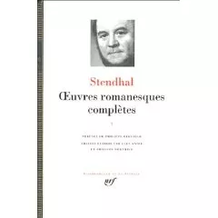 Portada del Libro Oeuvres Romanesques Completes (Vol. I) de Stendhal - 9782070117147