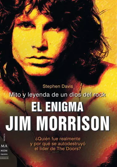 Portada del Libro El Enigma Jim Morrison de Stephen Davis - 9788496222373