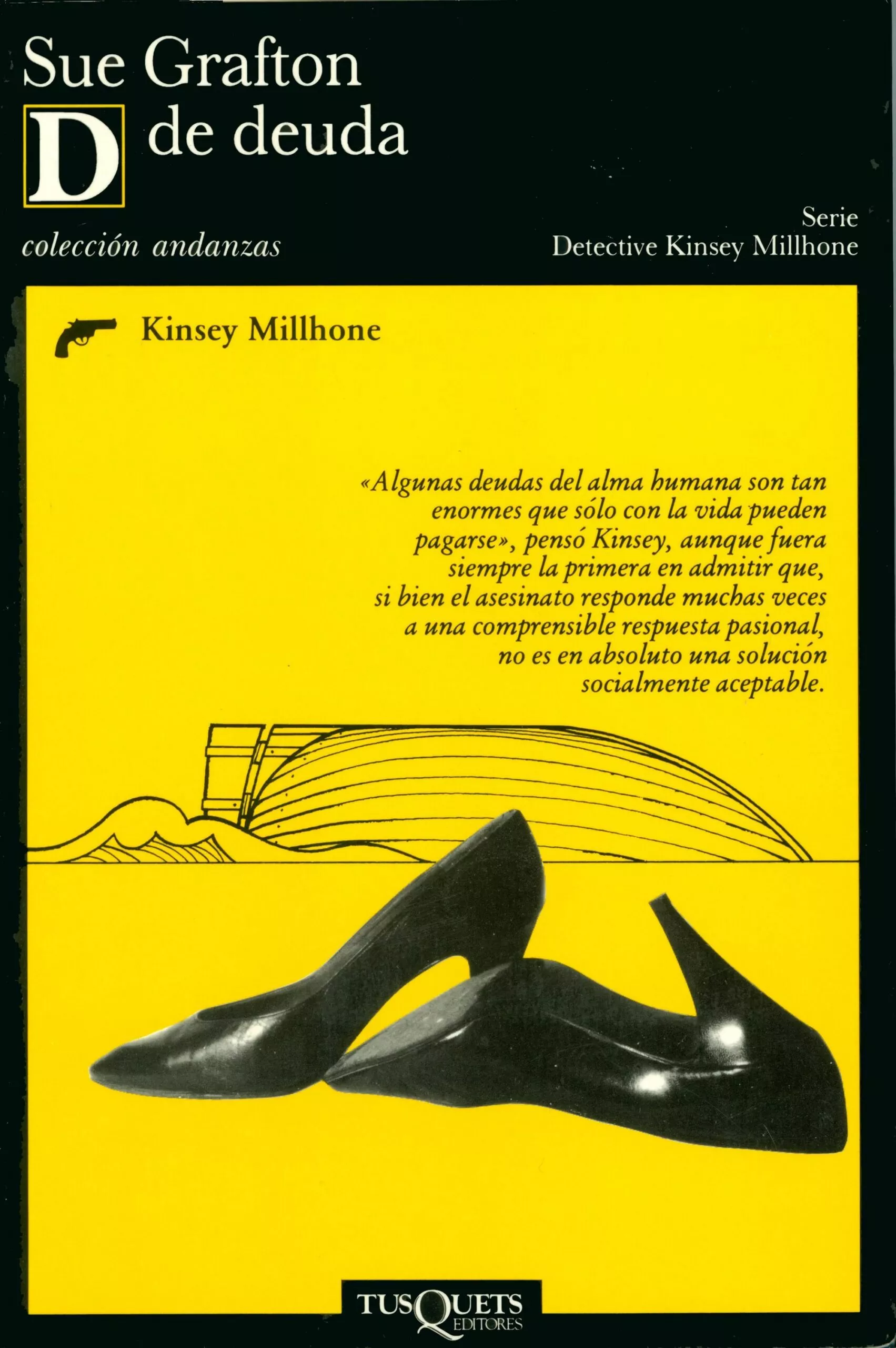 Portada del Libro D De Deuda de Sue Grafton - 9788483109021