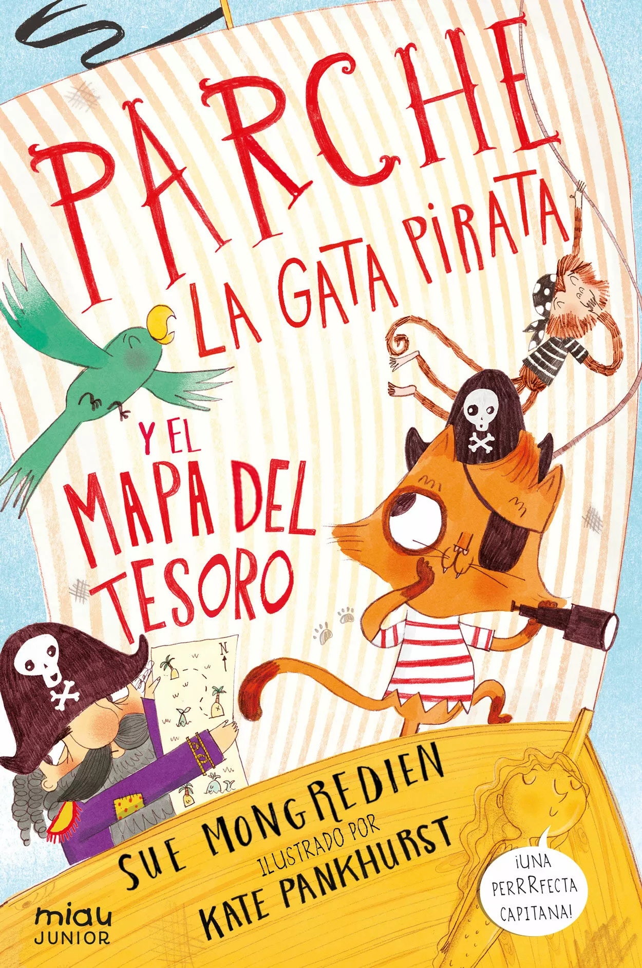 Portada del Libro Parche La Gata Pirata Y El Mapa Del Tesoro de Sue Mongredien - 9788416082339