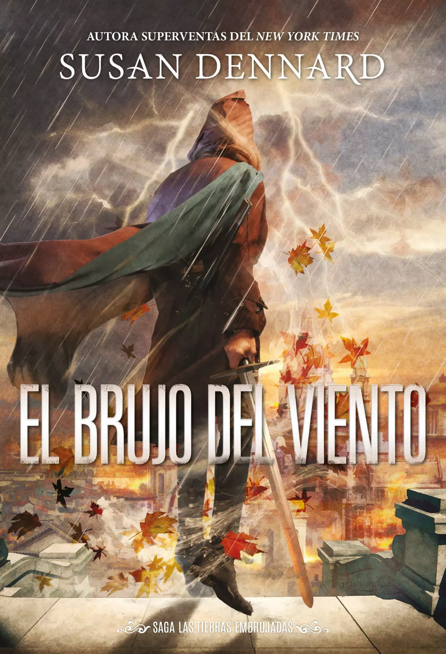 Portada del Libro El Brujo Del Viento. Las Tierras Embrujadas 2 de Susan Dennard - 9788417615376