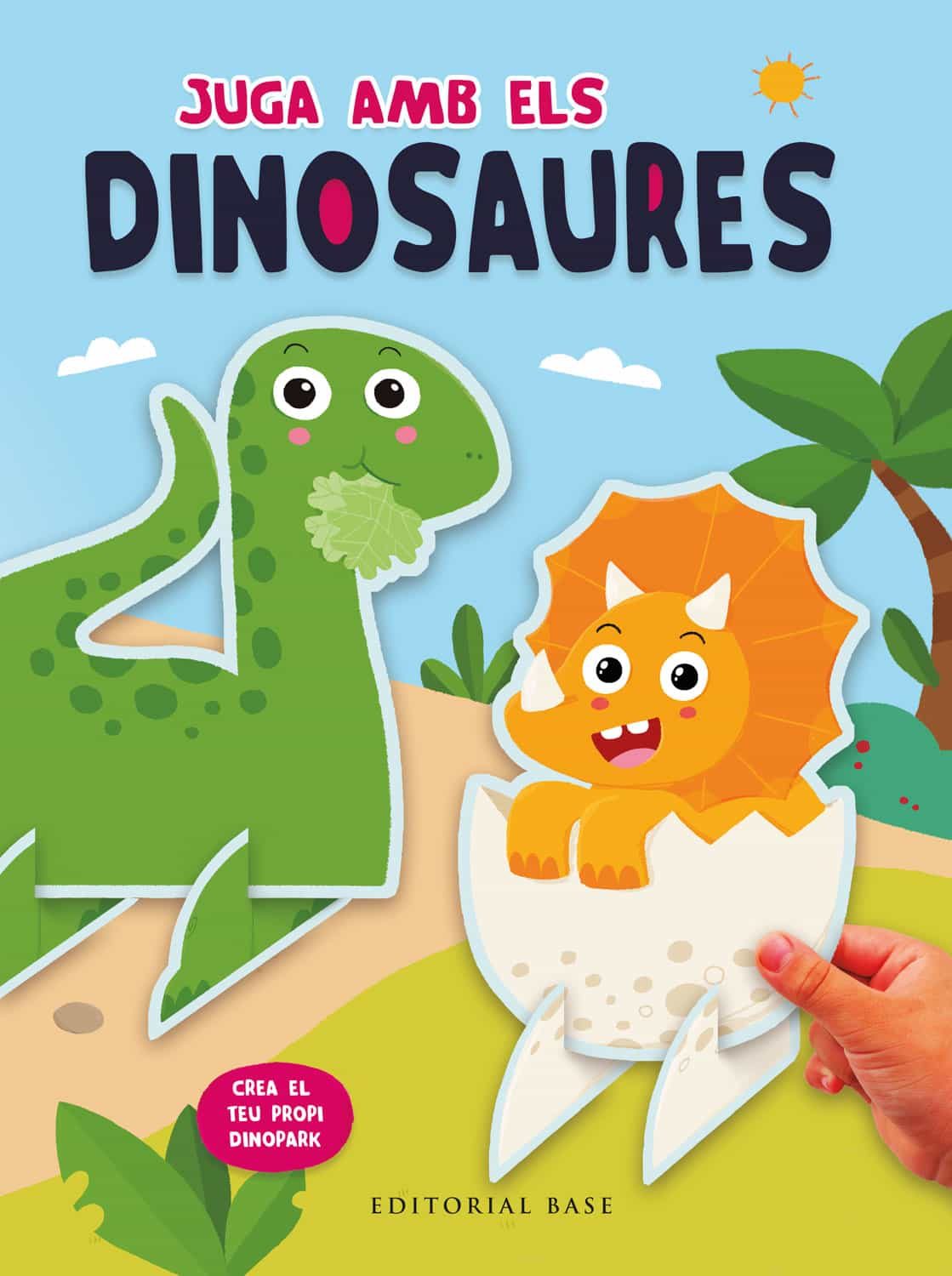Portada del Libro Juga Amb Els Dinosaures de Susana Hoslet Barrios - 9788417759360